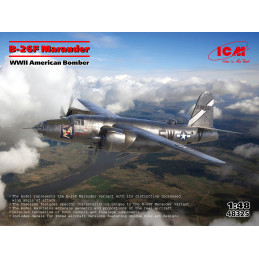 Avion B-26F Marauder, WWII American Bomber, 1/48 ICM  48325 - 1