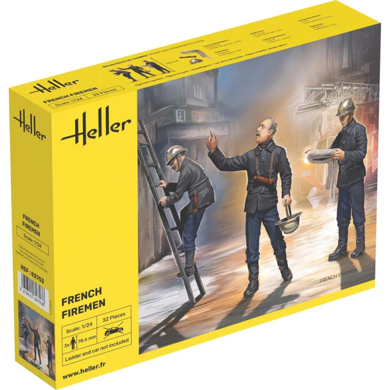 Characters, French firefighters 1/24 Heller Heller HEL-82753 - 1