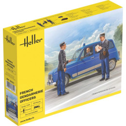 Personnages, gendarmes français 1/24 Heller Heller HEL-82751 - 1