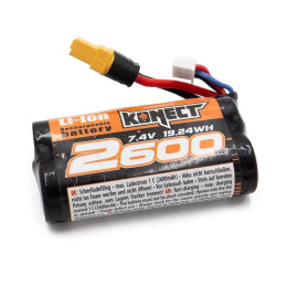 copy of Li-ion Battery 7.4V 2600mAh (Dean) STX Funtek Konect Konect KN-LI0742600-XT60 - 1