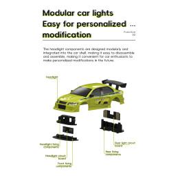 copy of Micro Sport Red C76 1/76 RTR Turbo Racing Turbo Racing TB-C76-LE - 5