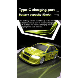 Micro Sport Jaune C76 Limited Edition 1/76 RTR Turbo Racing Turbo Racing TB-C76-LE - 11