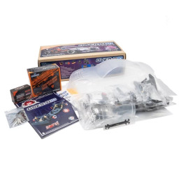 Voiture piste Drift OVER-D10 Combo + Carrosserie S15 1/10 KIT HobbyTech Hobbytech 8.OVER-D10.COMBS15 - 2