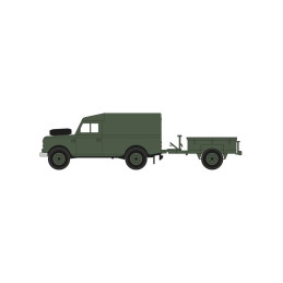 LWB Land Rover (Hard Top) & Trailer 1/76 Airfix Airfix A02324 - 4