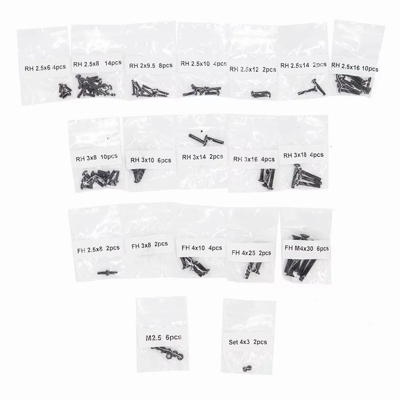 Kit de visserie complet Funtek SBX Funtek FTK-21105 - 1