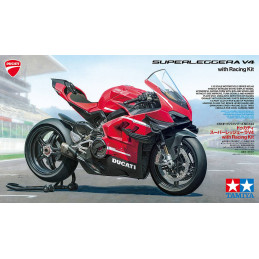 Ducati Superleggera V4 + racing kit 1/12 Tamiya Tamiya 14143 - 2