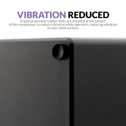 Serenair Ambition Series GTS-06 Gaahleri Airbrush Kit with Mini Air Compressor Gaahleri 42939 - 5