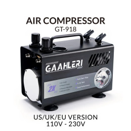 Compresseur d'air pour aérographe série Dual Drive GT-918 Gaahleri Gaahleri 42878 - 1