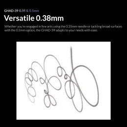 Aérographe GHAD-39 Advanced Séries Gaahleri Gaahleri 40133 - 7