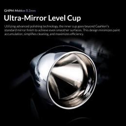 Airbrush GHPM-Mobius 0.2 mm Premium Gaahleri Series Gaahleri 40850 - 5