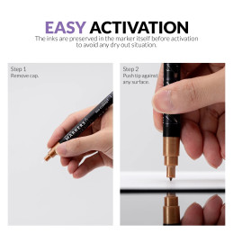 Gaahleri Metallic Series Marker Set Gaahleri 42328 - 5