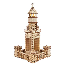 Lighthouse of Alexandria 3D wooden puzzle UGEARS UGEARS UG-70254 - 3