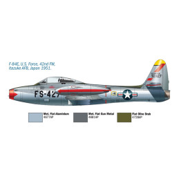Avion F-84G Thunderjet 1/72 Italeri Italeri I1321 - 5
