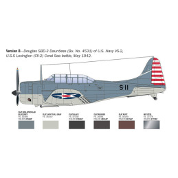 Avion SBD-3 Dauntless 1/48 Italeri Italeri I2841 - 6