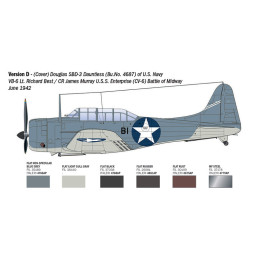 SBD-3 Dauntless plane 1/48 Italeri Italeri I2841 - 8