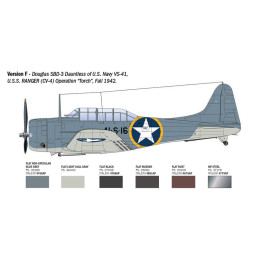 SBD-3 Dauntless plane 1/48 Italeri Italeri I2841 - 10