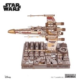 Luke Skywalker's X-Wing 3D Wooden Puzzle UGEARS UGEARS UG-70269 - 3