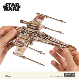 X-Wing de Luke Skywalker Puzzle 3D bois UGEARS UGEARS UG-70269 - 11