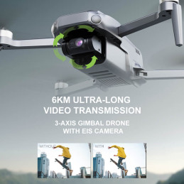 UDI RC Mini 3 U98 Pro Drone, 4K 249g, 3-axis turret, GPS, EIS  U98PRO - 7