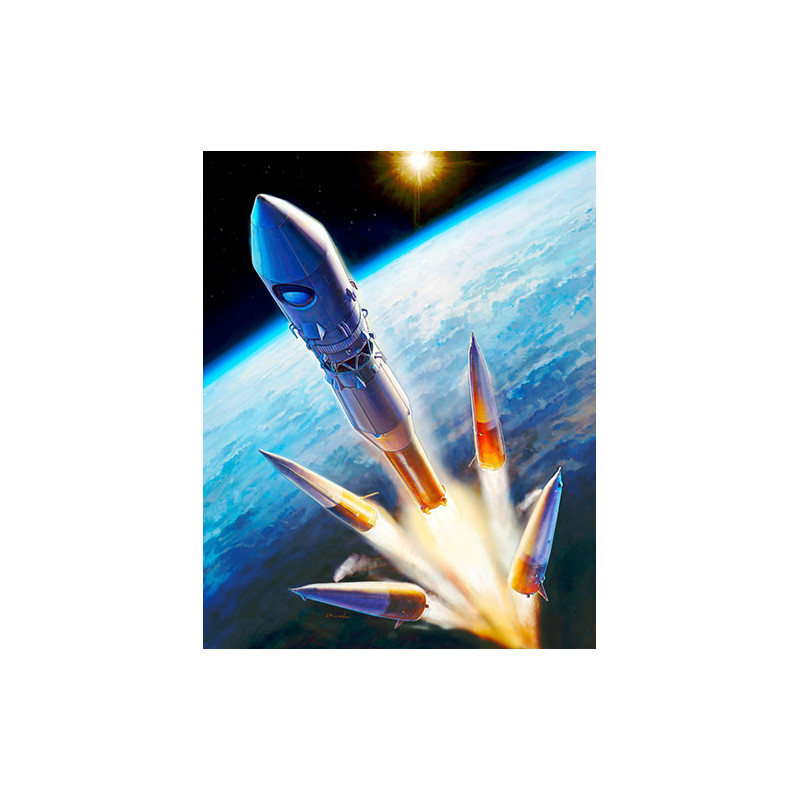 Lanceur Vostok Avec Vaisseau Spatial Habité Vostok-1 1/144 Zvezda Zvezda Z7501 - 1