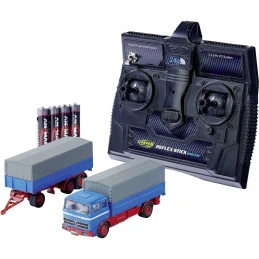 MB 1620 covered truck with trailer, 2.4GHz, RTR, 1/87 scale Carson Carson 500504157 - 1