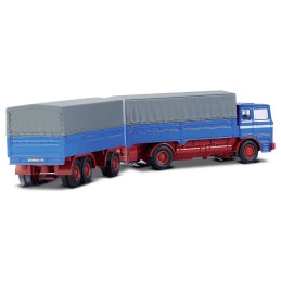 Camion bâché MB 1620 avec remorque 2.4GHz RTR 1/87 Carson Carson 500504157 - 4