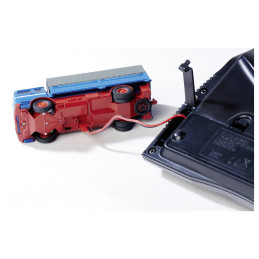 MB 1620 covered truck with trailer, 2.4GHz, RTR, 1/87 scale Carson Carson 500504157 - 5