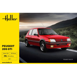 Peugeot 205 GTI 1/24 Heller Heller HEL-82705 - 2