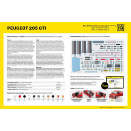 Peugeot 205 GTI 1/24 Heller Heller HEL-82705 - 3