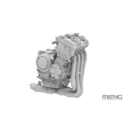 Moto Kawasaki ZX-10R 1/9 Meng Hasegawa MT-007 - 5