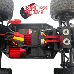 Micro MHD Extreme Big Foot brushless Bleu RTR 1/20 MHD Scientific-MHD Z86111 - 6