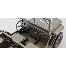 Jeep Willys militaire 4wd avec éclairage 1/10 RTR E-Zee RC  EZ-G2068 - 10