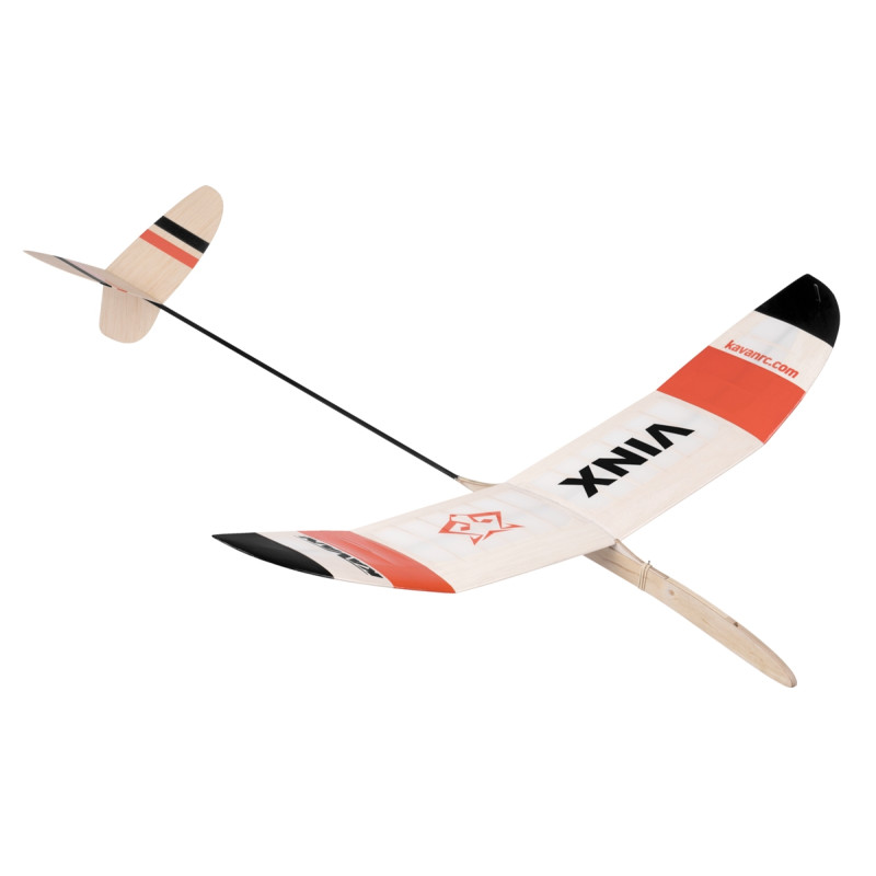 Kavan Vinx DLG 600mm Balsa Glider Kit Kavan RC KAV02.8037 - 1