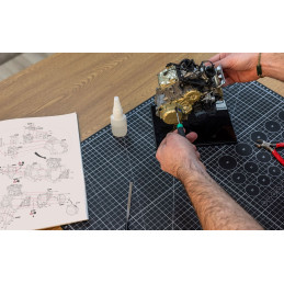 Moteur Ducati V2 Superquadro 1/4 - Pocher HKM124 Pocher HKM124 - 7