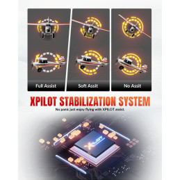 Avion TrainStar STUNT 500mm brushless avec stabilisateur de vol RTF Volantex Volantex V768-4R - 2