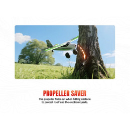 TrainStar STUNT 500mm brushless airplane with flight stabilizer RTF Volantex Volantex V768-4R - 4