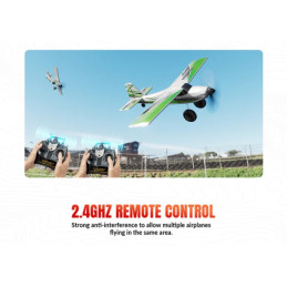 Avion TrainStar STUNT 500mm brushless avec stabilisateur de vol RTF Volantex Volantex V768-4R - 6