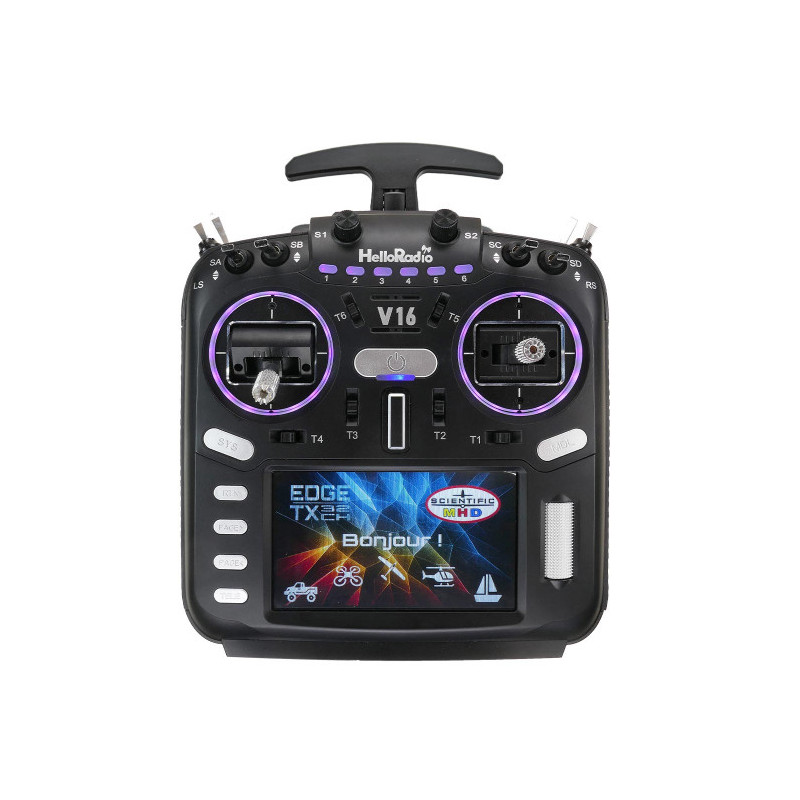 copy of 12-way AT10II 2.4Ghz Radio + R12DS + PRM-01 RadioLink  HR1015 - 1