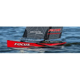 Joysway RTS Red Focus V3 Sailboat Joysway 8812V3R - 4