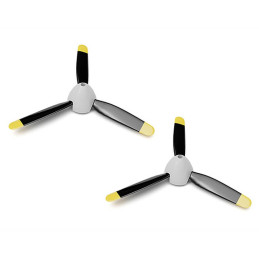 Hélice quadripales pour avion Spitfire MKII 500mm V768-5 Volantex (x2) Volantex V-P7680505 - 1