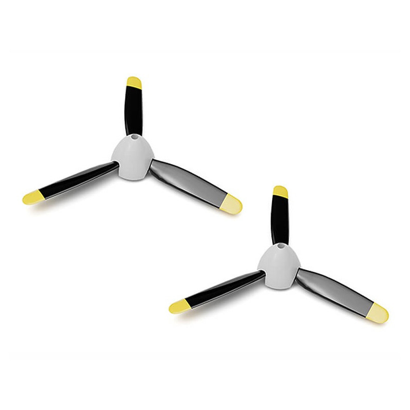Hélice quadripales pour avion Spitfire MKII 500mm V768-5 Volantex (x2) Volantex V-P7680505 - 1