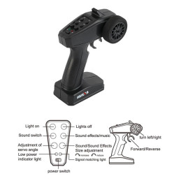 Camion de livraison FodiEx 1/18 RC - HuiNa HuiNa Toys CY1524 - 15