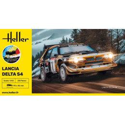 Lancia Delta S4 1/43 Heller + glue and paints Heller HEL-56177 - 3