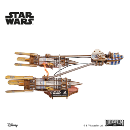 Podracer of Anakin Skywalker Star Wars 3D Wooden Puzzle UGEARS UGEARS UG-70273 - 6