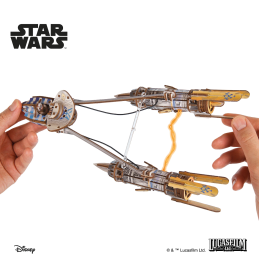 Podracer d’Anakin Skywalker Star Wars Puzzle 3D bois UGEARS UGEARS UG-70273 - 7