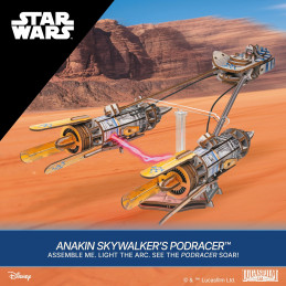 Podracer d’Anakin Skywalker Star Wars Puzzle 3D bois UGEARS UGEARS UG-70273 - 10