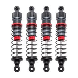 Complete kit hydraulic shock absorber aluminum (x4) STX/DTX Funtek Hobbytech HTR-572085 - 1
