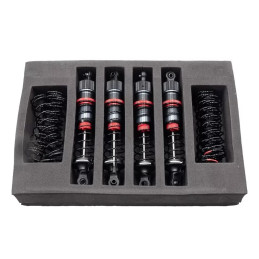 Complete kit hydraulic shock absorber aluminum (x4) STX/DTX Funtek Hobbytech HTR-572085 - 3