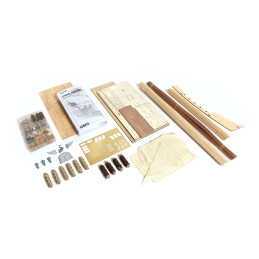 Black Swan Boat 1/75 scale wooden construction kit OcCre OcCre 12012 - 6