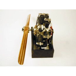Moteur d'avion Oberursel UR III 1/16 Model Airways Model Airways MA1051 - 2